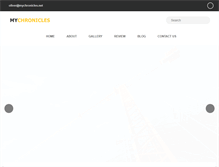 Tablet Screenshot of mychronicles.net